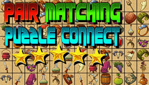 Pair Matching Puzzle Connect