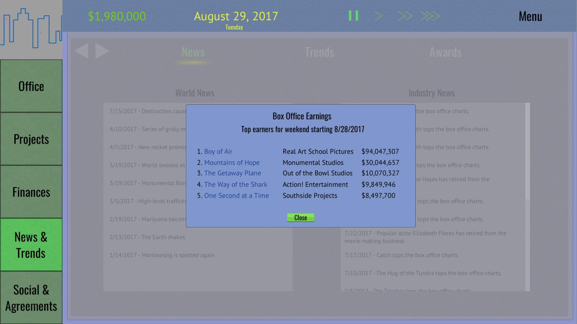 Tinseltown Tycoon on Steam