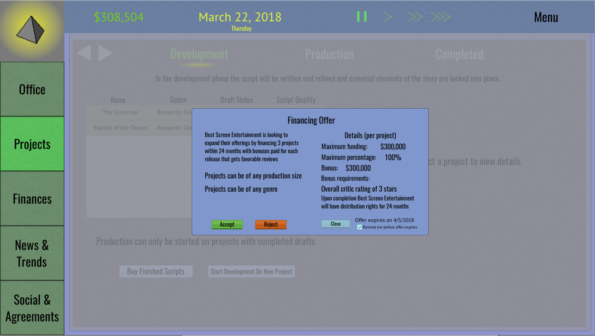 Tinseltown Tycoon on Steam