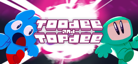 Toodee and Topdee é um jogo de puzzle perfeito para jogar com seu amig, puzzle game