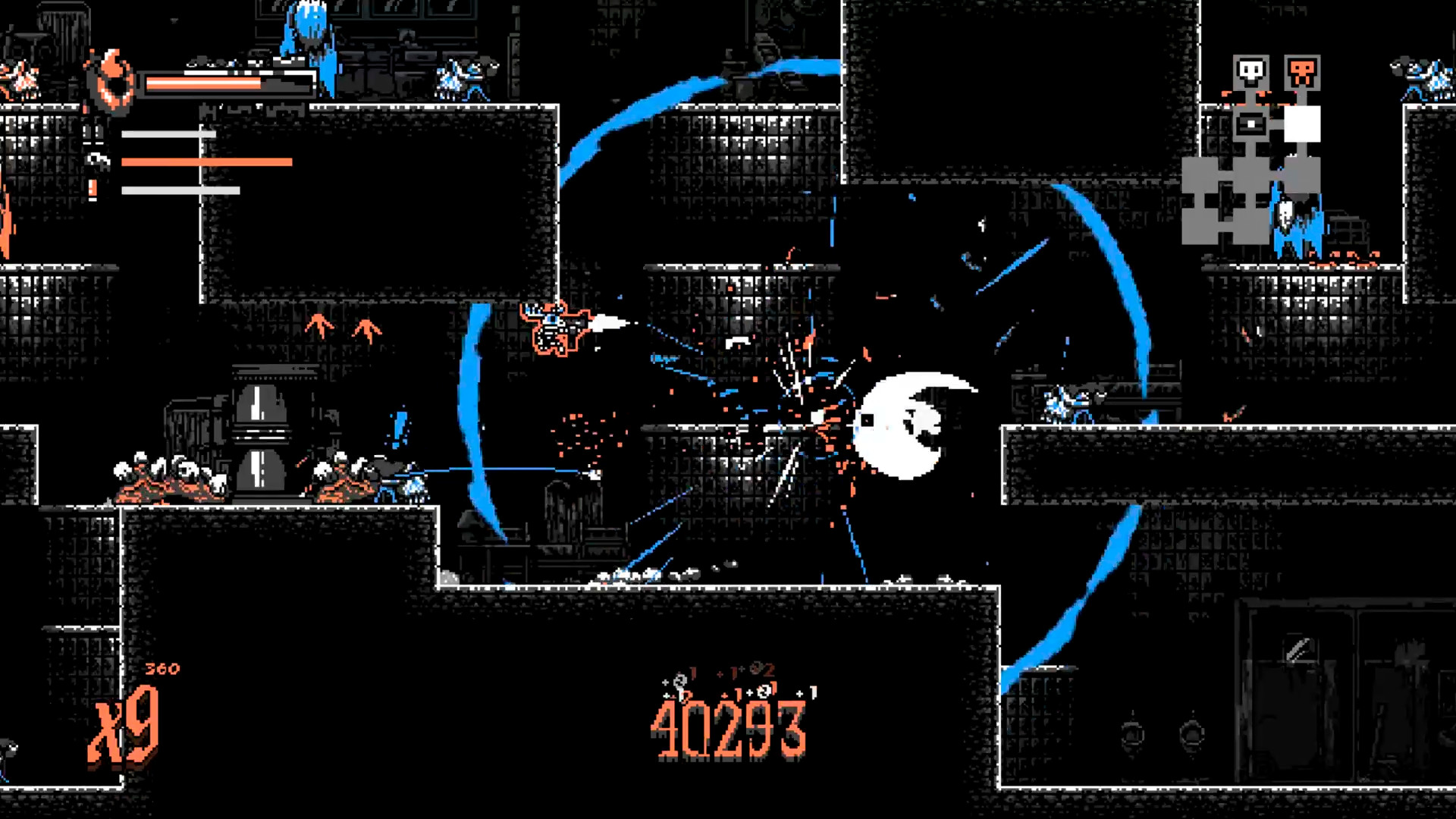 黑白墓地：幽灵版-Nongunz: Doppelganger Edition-游戏截图-好玩游戏库