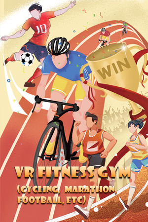 VR Immersive Fitness Gym (Cycling, marathon, football, yoga etc)