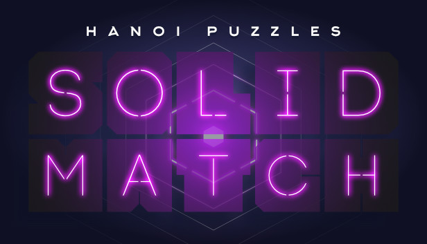 Hanoi Puzzles: Solid Match Steam capsule image