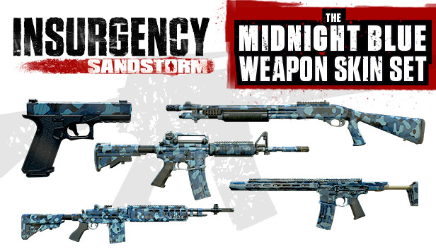 Insurgency: Sandstorm - Midnight Blue Weapon Skin Set Steam capsule image