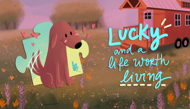 Lucky and a life worth living - a jigsaw puzzle tale Steam capsule image