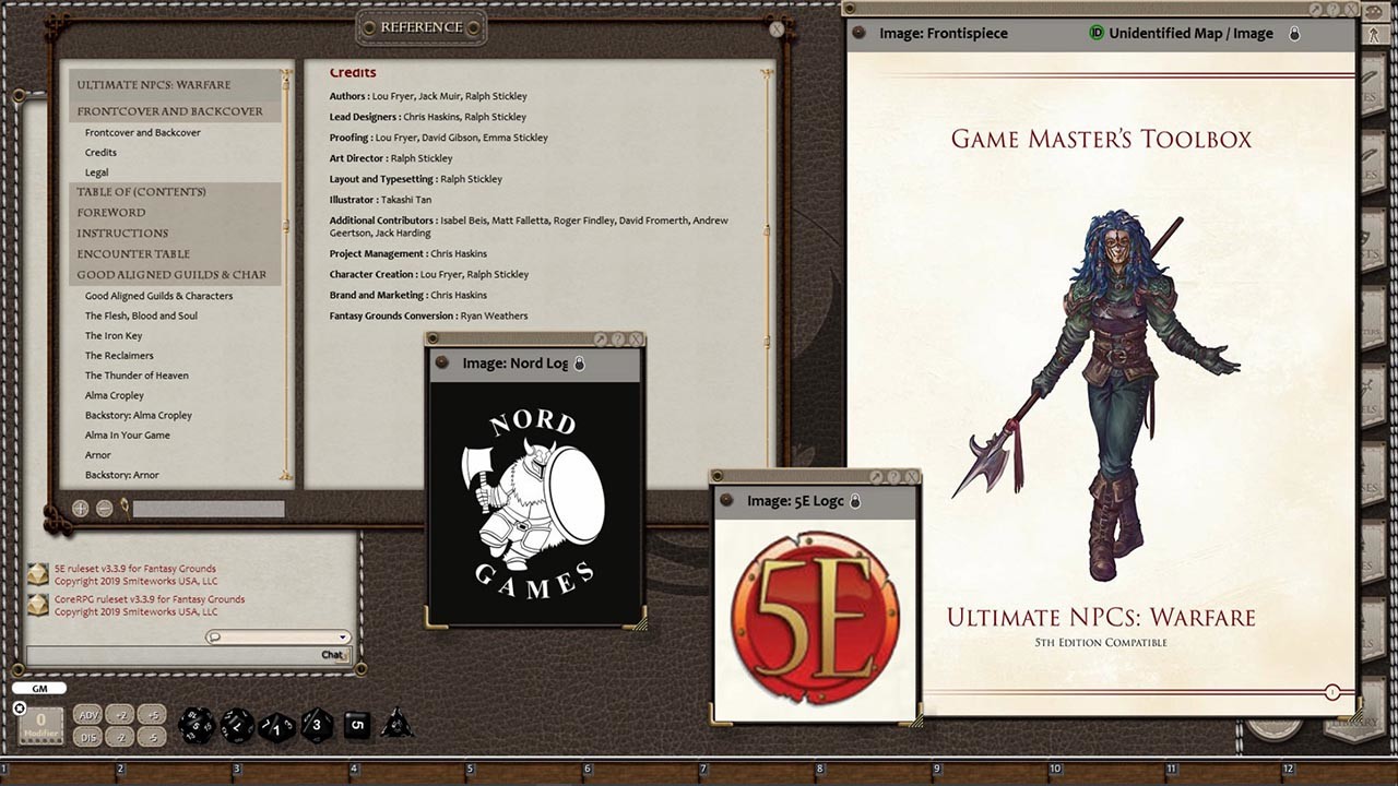 Como Ver El Historial En Illustrator Fantasy Grounds - Game Master's Toolbox: Ultimate NPCs: Warfare 5th Edition  en Steam