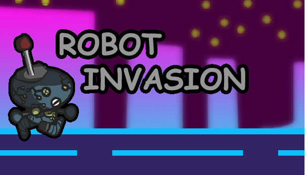 Robot Invasion Steam capsule image