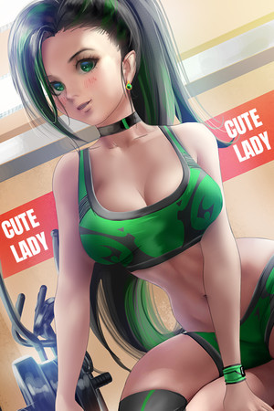 Cute Lady cover art
