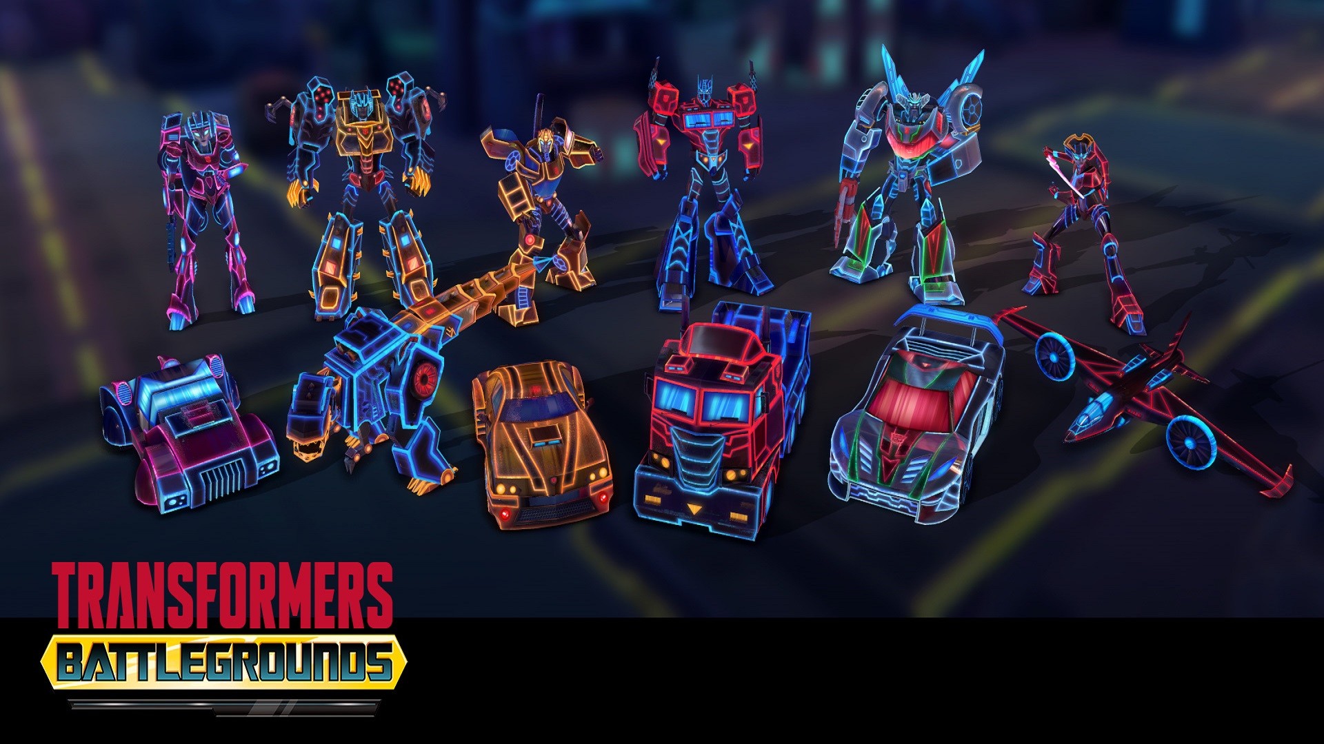 TRANSFORMERS BATTLEGROUNDS Neon Autobot Skin Pack on Steam