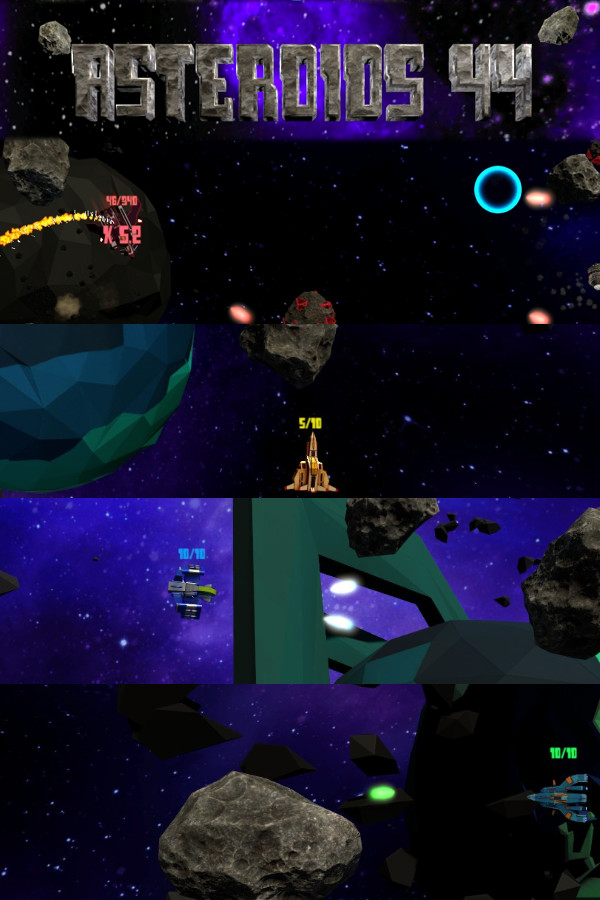 Asteroids 44 (For Four)