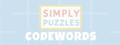 Simply Puzzles: Codewords