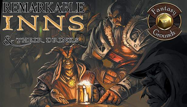 Fantasy Grounds - Remarkable Inns & Their Drinks Steam capsule image