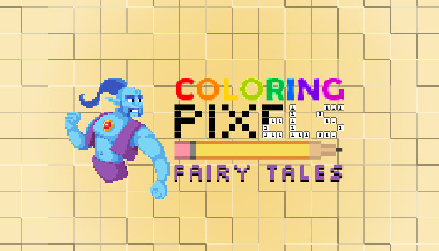 Coloring Pixels - Fairy Tales Pack Steam capsule image