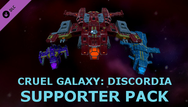 Cruel Galaxy: Discordia - Supporter Pack Steam capsule image