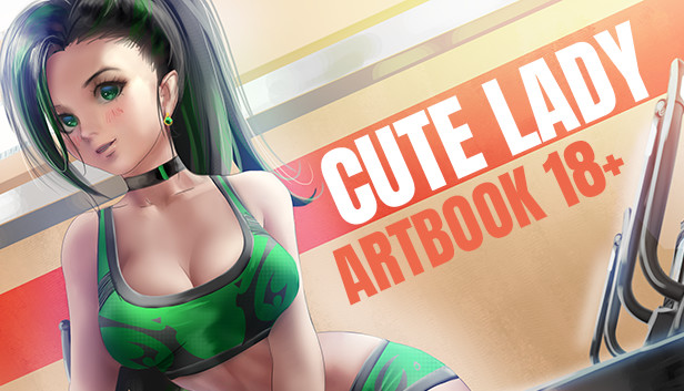 Cute Lady - Artbook 18+ Steam capsule image