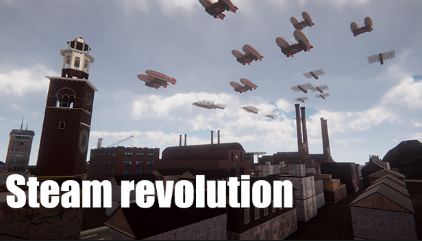 Steam revolution VR Steam capsule image