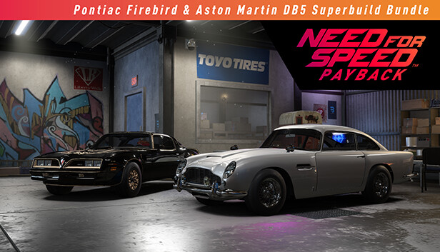 Need for Speed™ Payback: Pontiac Firebird & Aston Martin DB5 Superbuild Bundle Steam capsule image