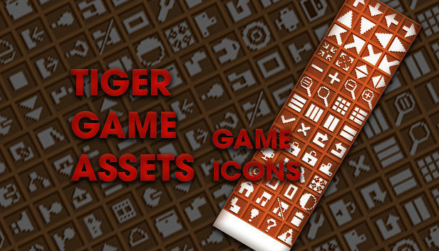 TIGER GAME ASSETS GAME ICONS Steam capsule image