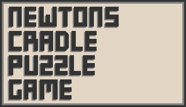 Newton's Cradle Puzzle Game Steam capsule image
