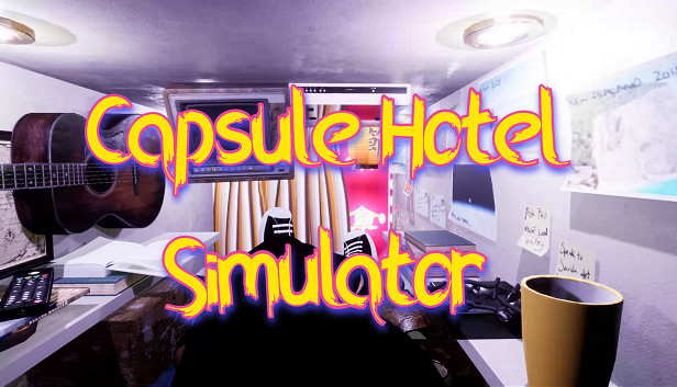 Capsule Hotel Simulator Steam capsule image