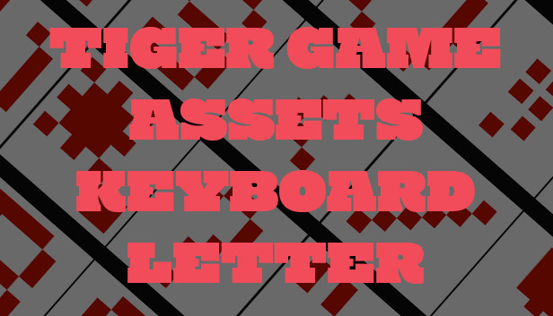 TIGER GAME ASSETS KEYBOARD LETTER Steam capsule image