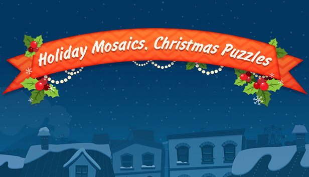 Holiday Mosaics Christmas Puzzles Steam capsule image