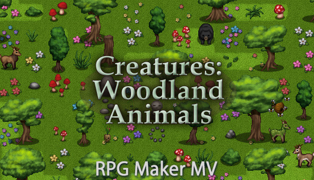 RPG Maker MV - Creatures: Woodland Animals Steam capsule image