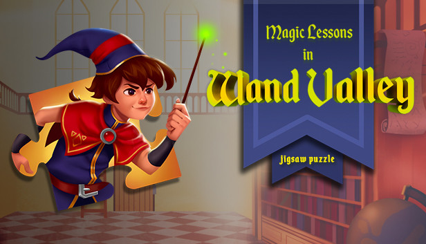 Magic Lessons in Wand Valley - a jigsaw puzzle tale Steam capsule image