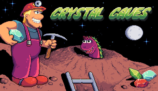 Crystal Caves HD Steam capsule image