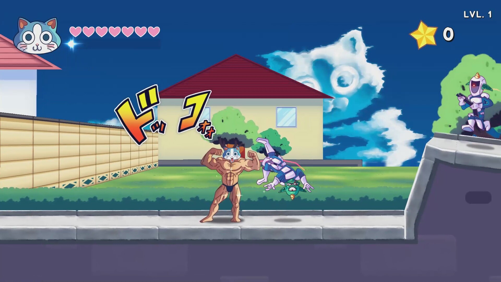Indie Game Lover KinnikuNeko: SUPER MUSCLE CAT