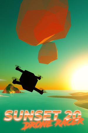 Sunset 20 Drone Racer cover art