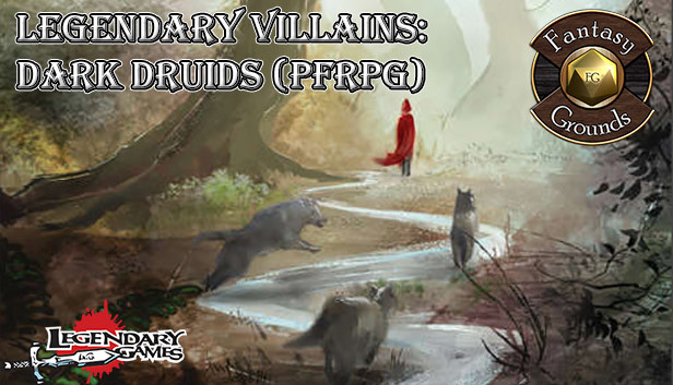 Fantasy Grounds - Legendary Villains: Dark Druids Steam capsule image