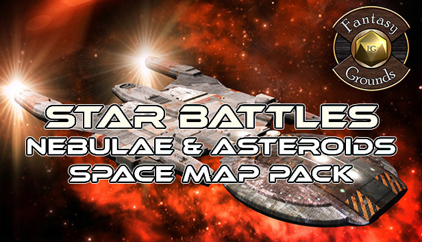 Fantasy Grounds - Star Battles: Nebulae and Asteroids Space Map Pack Steam capsule image