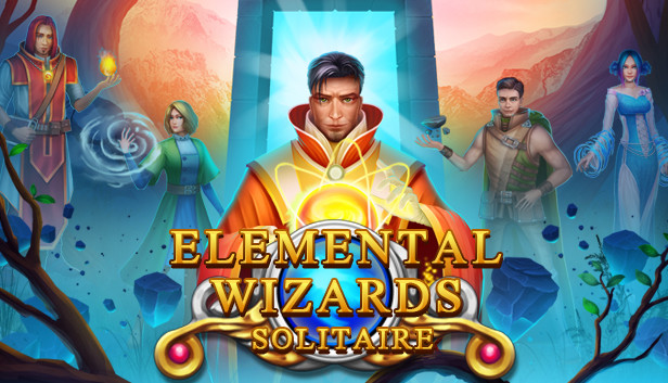 Solitaire. Elemental Wizards Steam capsule image