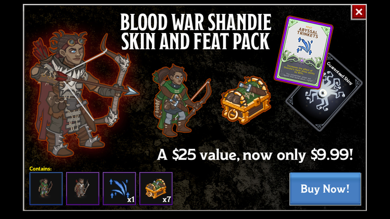 Idle Champions - Artificer Avren Skin & Feat Pack For Mac