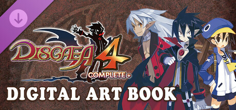 Disgaea 4 Complete+ Digital Art Book header image