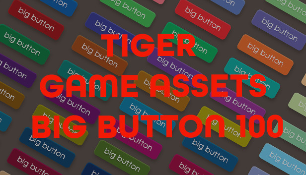 TIGER GAME ASSETS BIG BUTTON 100 Steam capsule image
