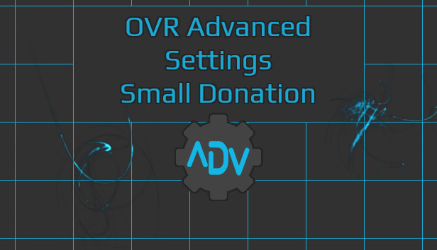 OVR Advanced Settings: Small Donation Steam capsule image