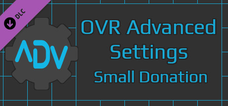 OVR Advanced Settings: Small Donation
