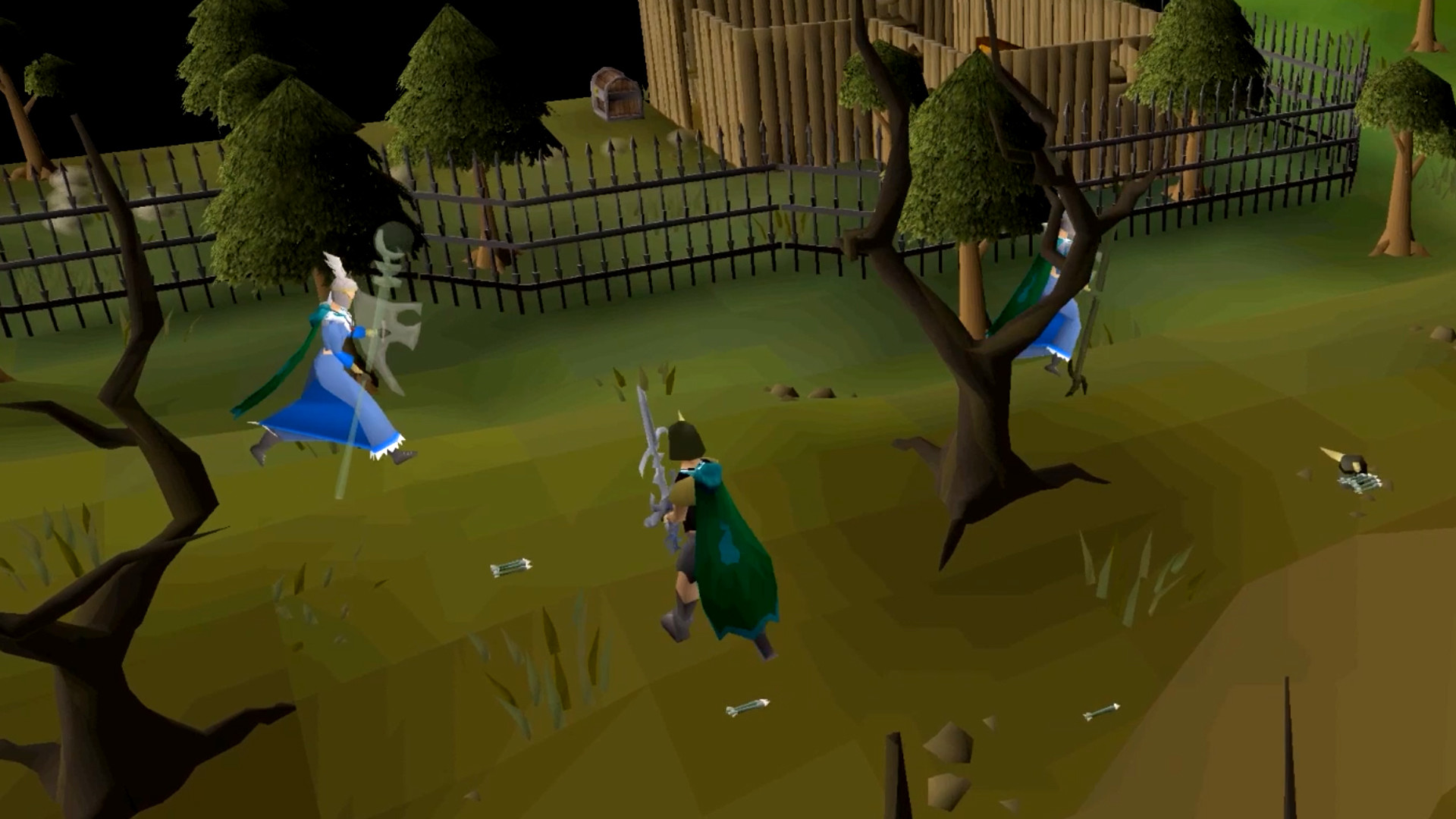 Traditional runescape gameplay