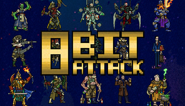 8-Bit Attack Character Pack 1 Steam capsule image
