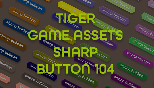 TIGER GAME ASSETS SHARP BUTTON 104 Steam capsule image