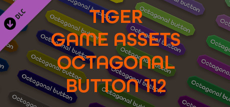 TIGER GAME ASSETS OCTAGONAL BUTTON 112 header