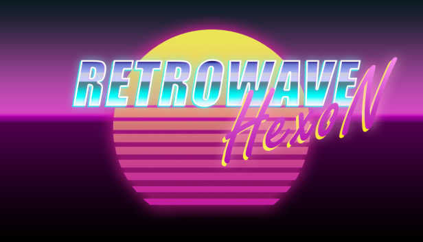 Retrowave Hexon Steam capsule image