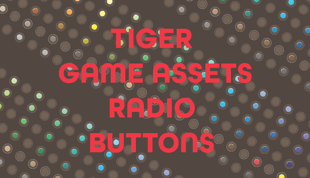 TIGER GAME ASSETS RADIO BUTTONS Steam capsule image