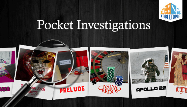 Tabletopia - Pocket Investigations Steam capsule image