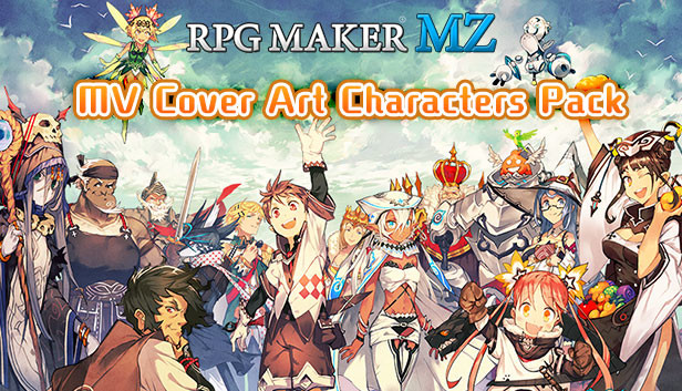 RPG Maker MZ - MV Cover Art Characters Pack Steam capsule image