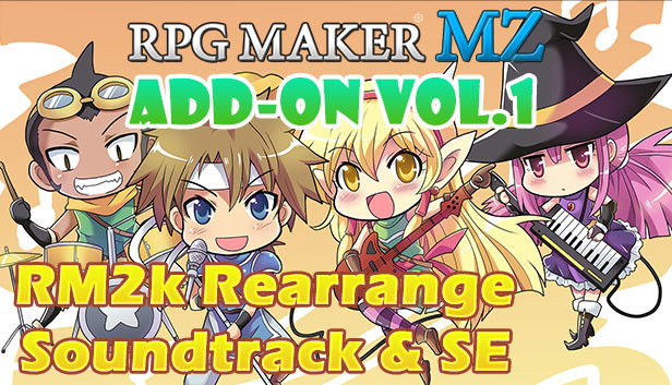 RPG Maker MZ - Add-on Vol.1: RM2k Rearrange Soundtrack & SE Steam capsule image