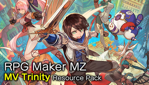 RPG Maker MZ - MV Trinity Resource Pack Steam capsule image
