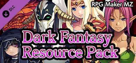 RPG Maker MZ - Dark Fantasy Resource Pack Steam header image
